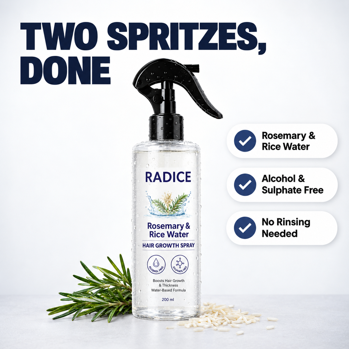 Rice Elixir Hair Spray