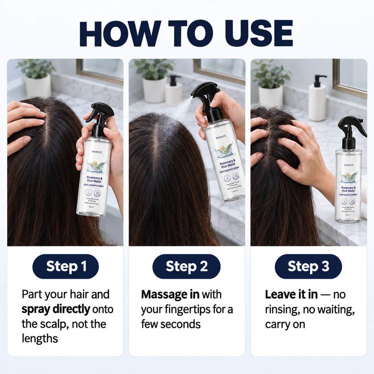 Rice Elixir Hair Spray